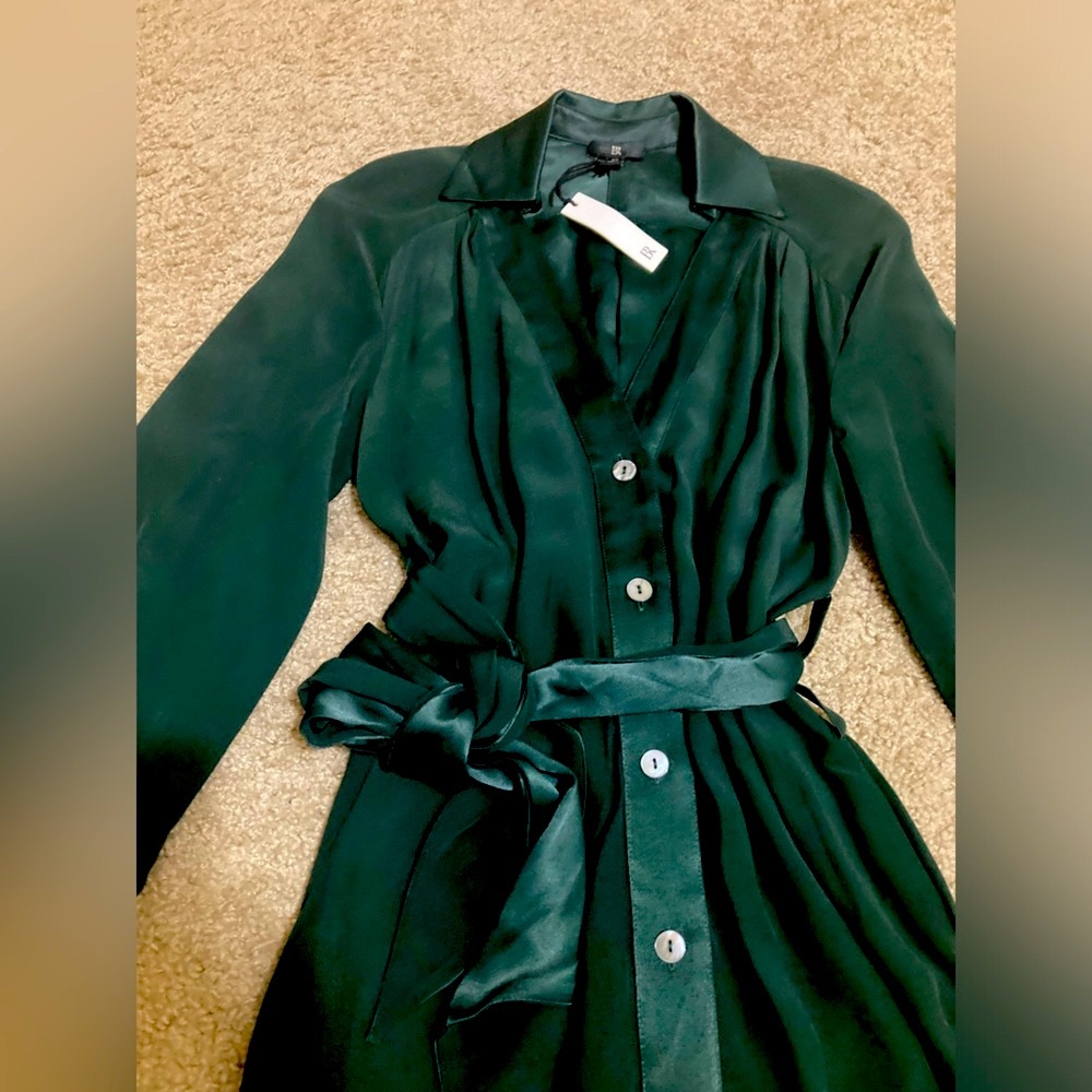 BANANA REPUBLIC FELISA MIDI SHIRTDRESS - Picture 7 of 7